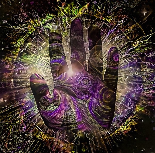 Hand of Creator by Bruce Rolff